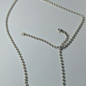 Zarqash Urban Bead 925 Sterling Silver Men’s Chain
