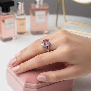 Genuine 925 Sterling Silver Stone