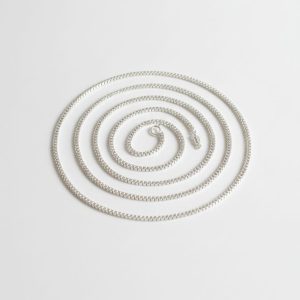 Zarqash Urban Curb 925 Sterling Silver Men’s Chain